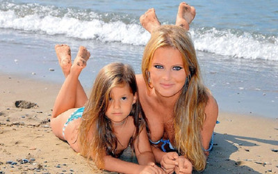 Дана Борисова и её дочь