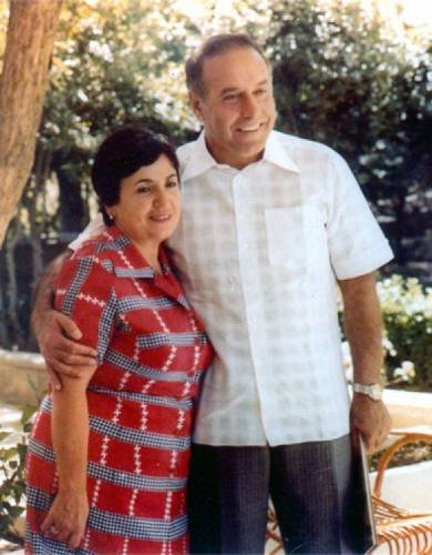 Гейдар Алиев, жена