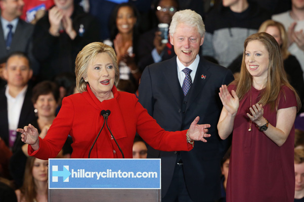 Билл Клинтон и его жена Хиллари Клинтон - фото, биография, личная жизнь